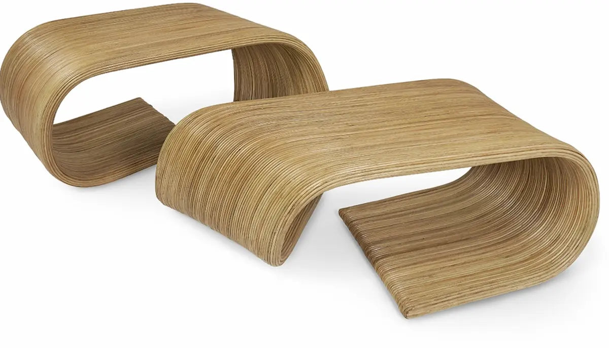 ALLEGRO RATTAN COFFEE TABLE, NATURAL