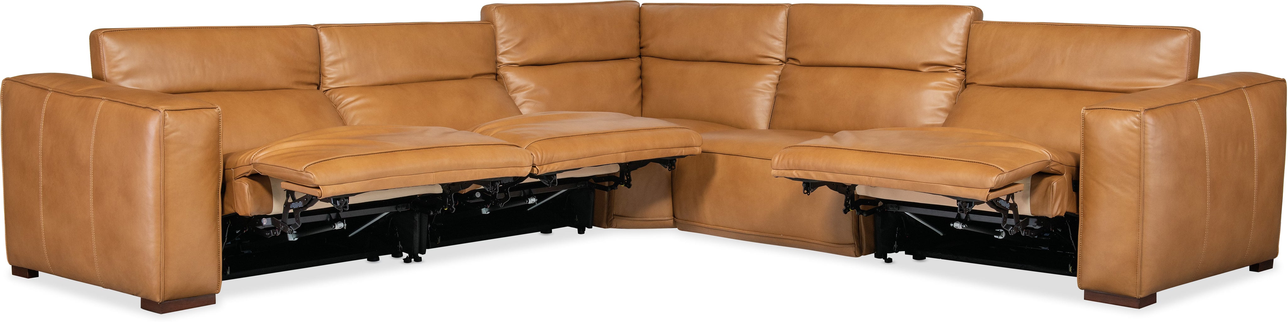 Fresco 5 Seat Sectional 3-PWR