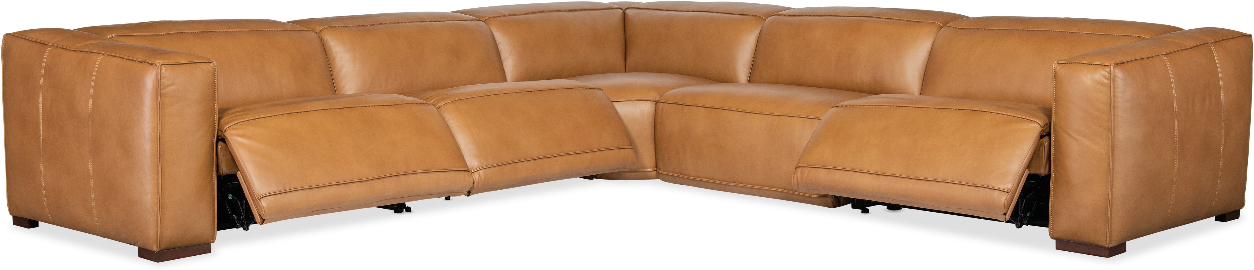 Fresco 5 Seat Sectional 3-PWR
