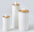 Quarry Jar – White/Gold Leaf – Small