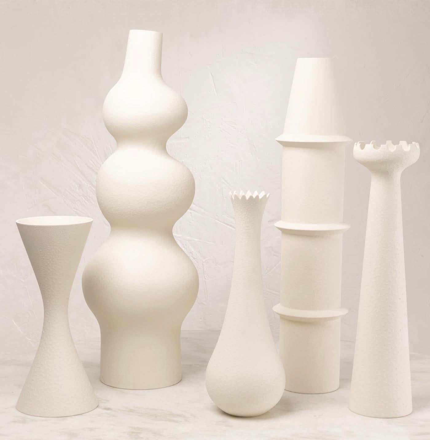 Pasteur Vase – Matte White