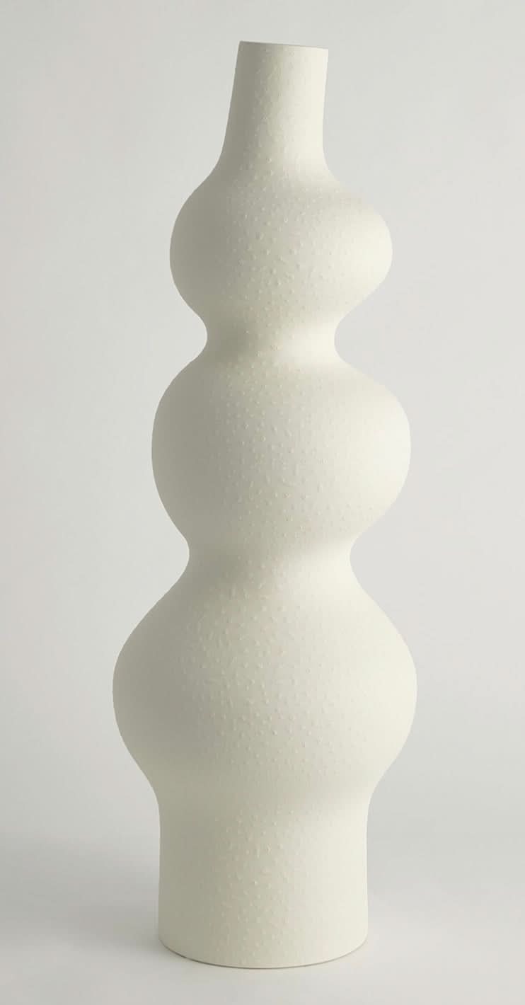 Pasteur Vase – Matte White