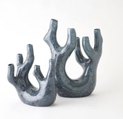 Creation Vase – Gloss Reactive Blue – Large