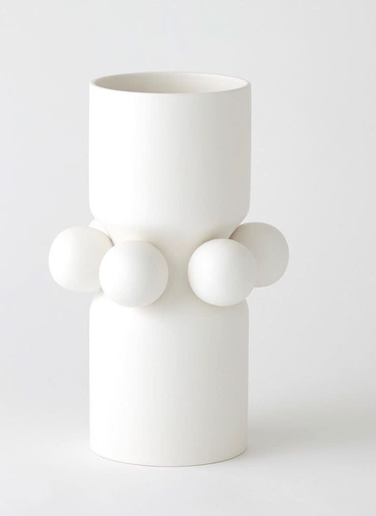 Hera Vase – Matte White – Small