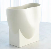 Orpheus Low Bowl – Ivory