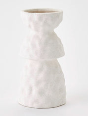 Tienne Vase – Volcanic White