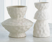 Tienne Vase – Volcanic White