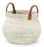 Cairo Basket White Small