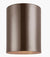 Outdoor Cylinders One Light Flush Mount