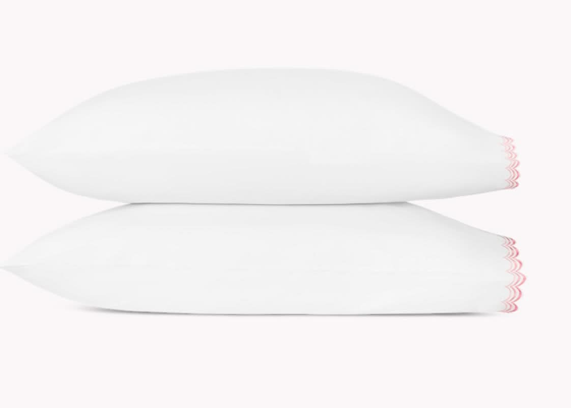 Stella Pillowcase Pair-King-Pink