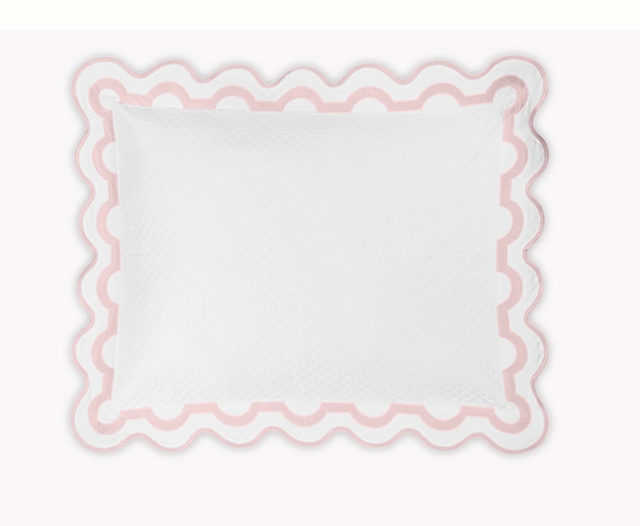 Mirasol Matelassé Sham-King Pink