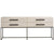 River Rock Metal Base Console