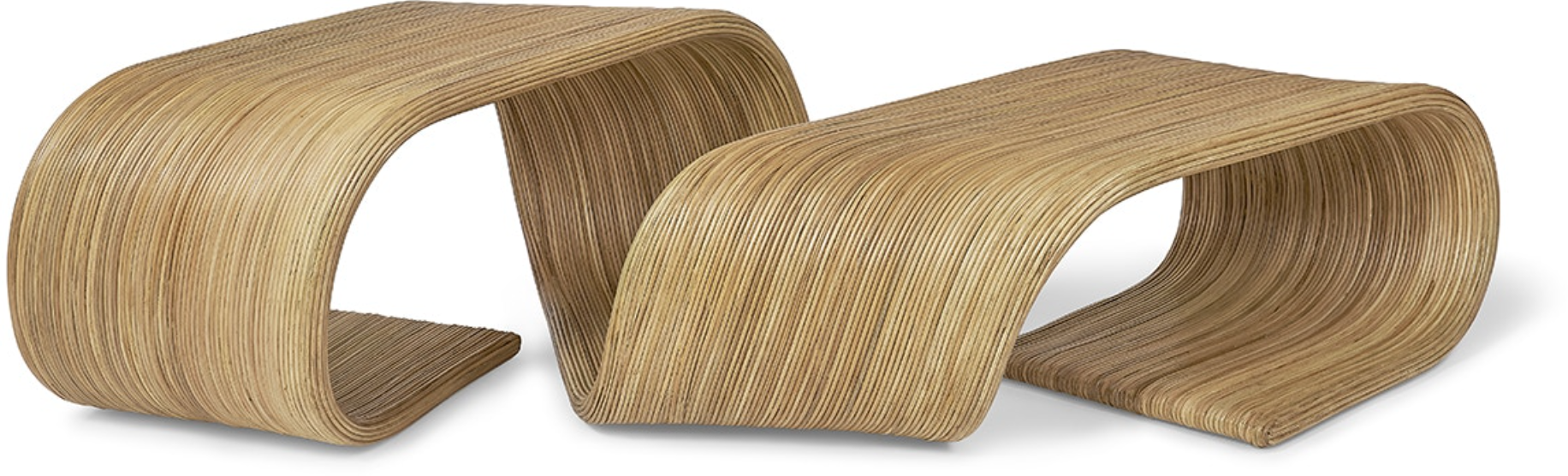 ALLEGRO RATTAN COFFEE TABLE, NATURAL