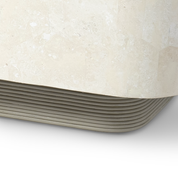 DAKOTA COFFEE TABLE SQUARE, WHITE