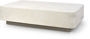 DAKOTA COFFEE TABLE RECTANGULAR, WHITE