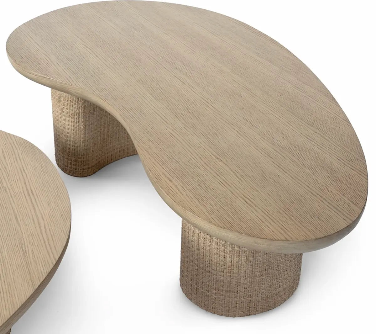 ZOEY NATURAL OAK COFFEE TABLE, SMALL