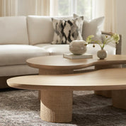 ZOEY NATURAL OAK COFFEE TABLE, SMALL