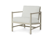 NORTON LOUNGE CHAIR, WHITE