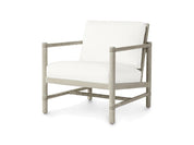 NORTON LOUNGE CHAIR, WHITE