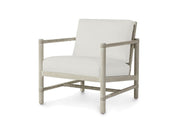 NORTON LOUNGE CHAIR, WHITE