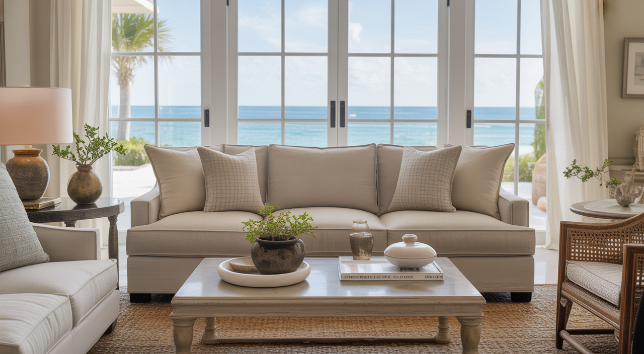 How to Choose Upholstery Fabric for a Coastal Florida Sofa