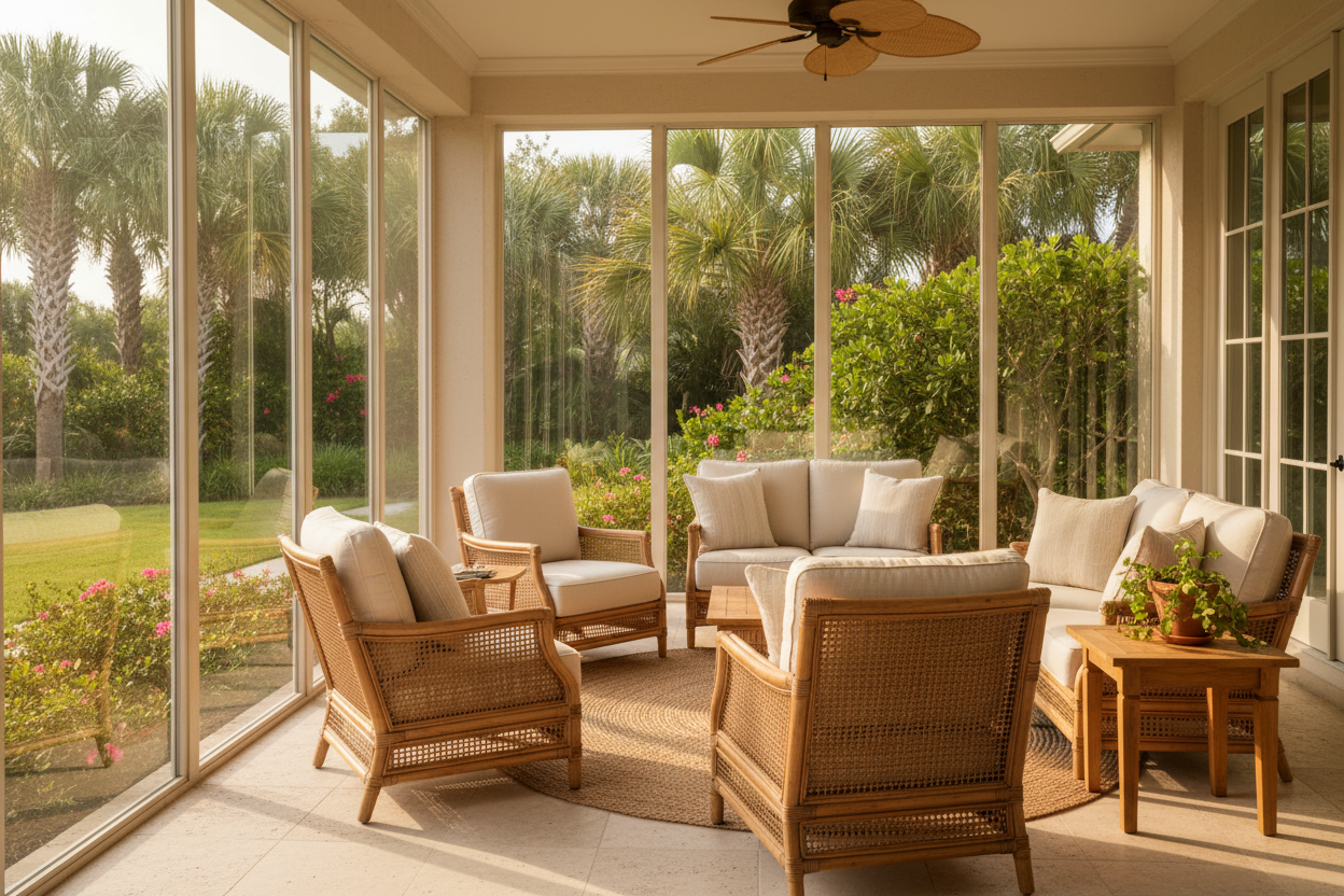 How to Furnish a Florida Room or Sunroom: A Complete Design Guide