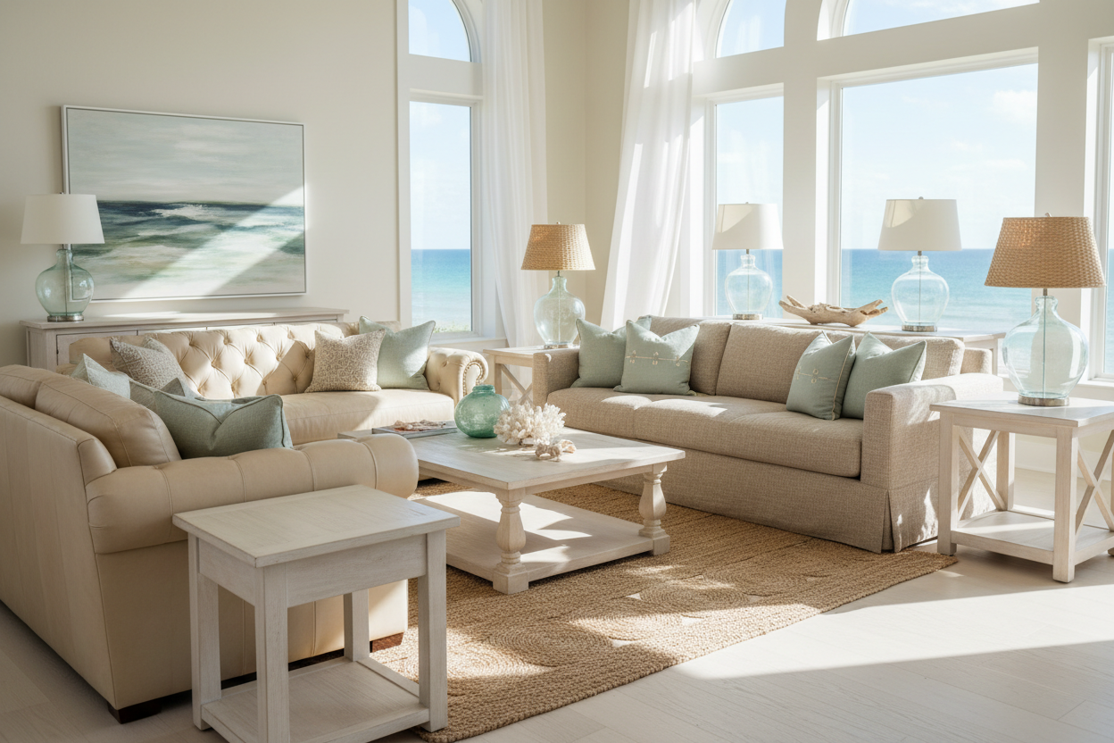 Leather vs. Fabric Sofas for Florida Coastal Homes: A Complete Buyer's Guide