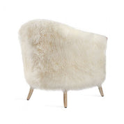 ILARIA LOUNGE CHAIR - IVORY