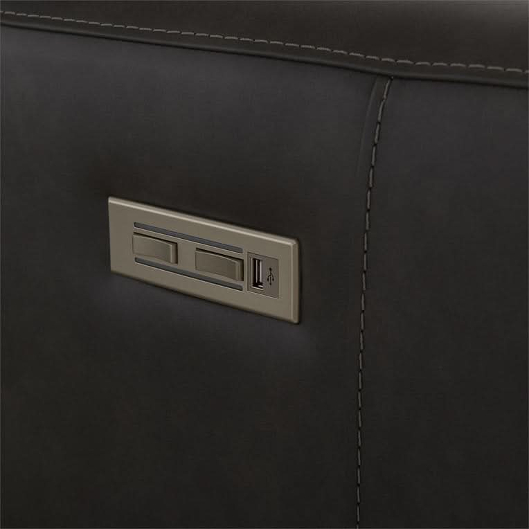 GERMAIN LEATHER POWER MOTION SOFA