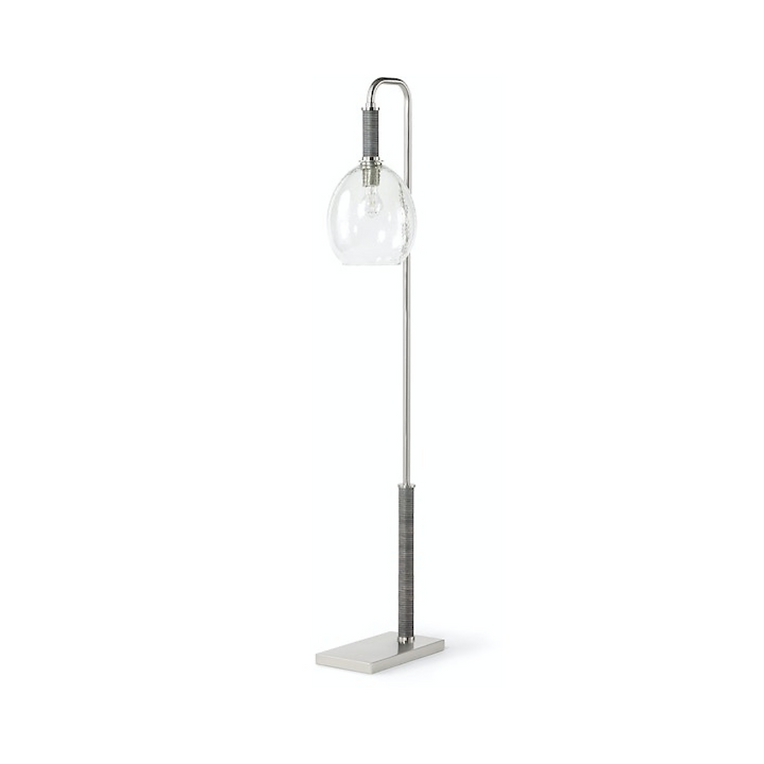 BRONSON FLOOR LAMP, PEWTER