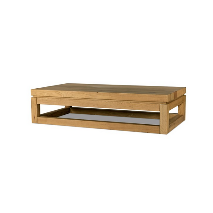 PARSONS COFFEE TBL W FLOATING TOP-CARAME