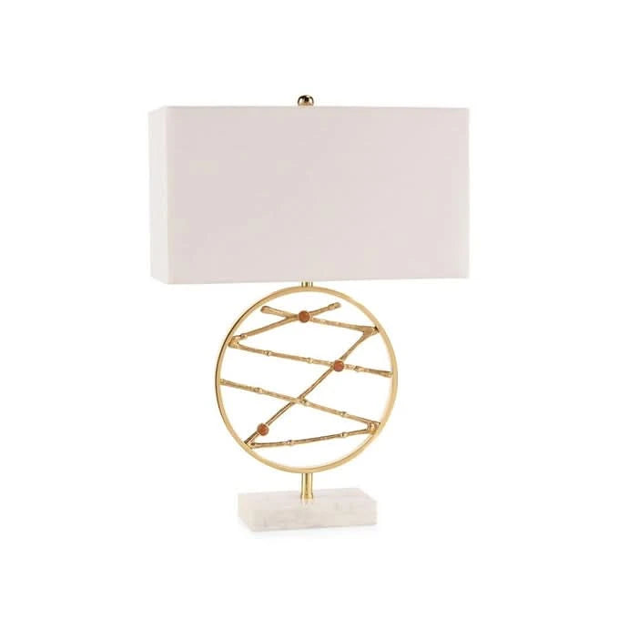 GOLDEN JASPER TABLE LAMP