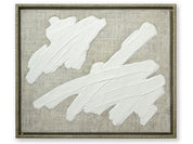 PLASTER BRUSHSTROKE II WALL DECOR