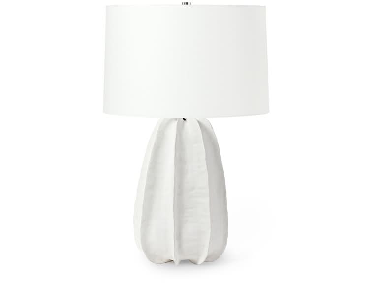 KEIKO TABLE LAMP, WHITE