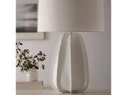KEIKO TABLE LAMP, WHITE