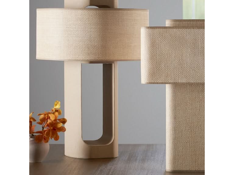 HARMON TABLE LAMP, NATURAL