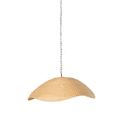 OVERSCALE WOVEN RATTAN PENDANT