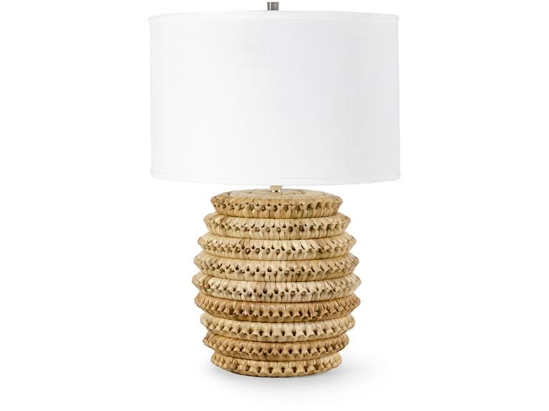 KENIS BRAIDED TABLE LAMP NATURAL