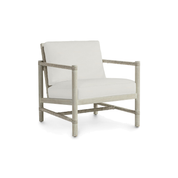 NORTON LOUNGE CHAIR, WHITE