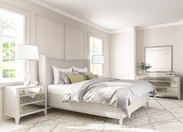 MEZZANINE UPHOLSTERED SHELTER BED