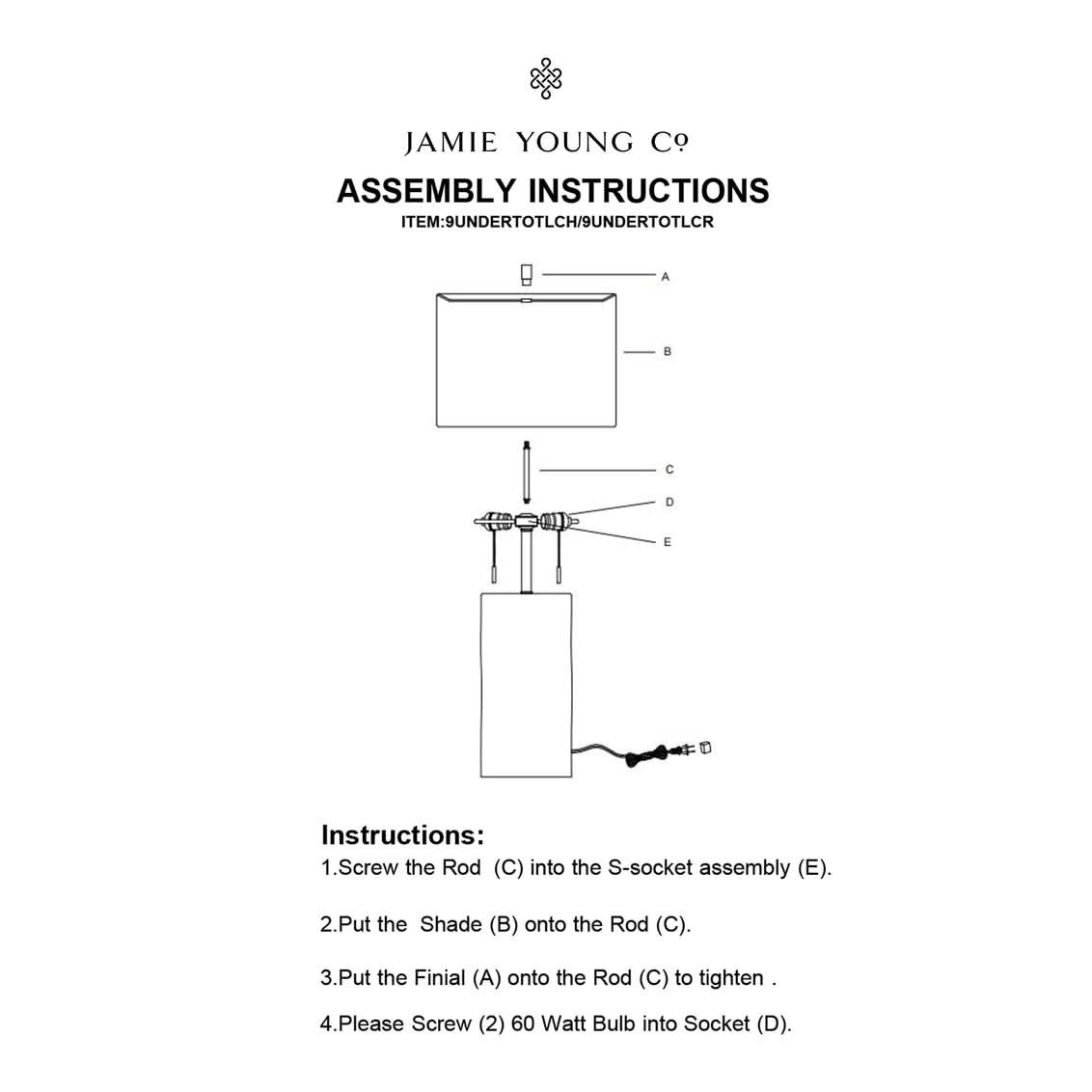 CARNEGIE TABLE LAMP