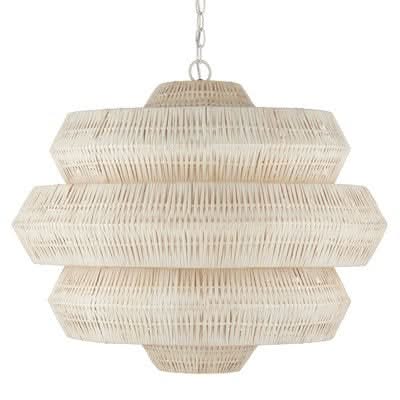 ANTIBES MEDIUM WHITE CHANDELIER
