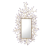 BUDDING AMETHYST MIRROR
