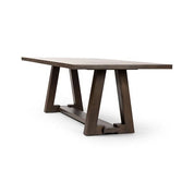 SILVERTON DINING TABLE-SIENNA BROWN OAK