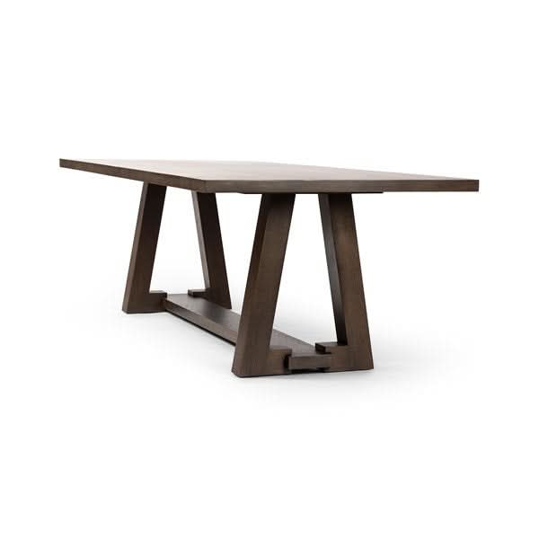 SILVERTON DINING TABLE-SIENNA BROWN OAK