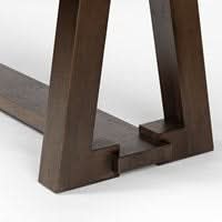 SILVERTON DINING TABLE-SIENNA BROWN OAK