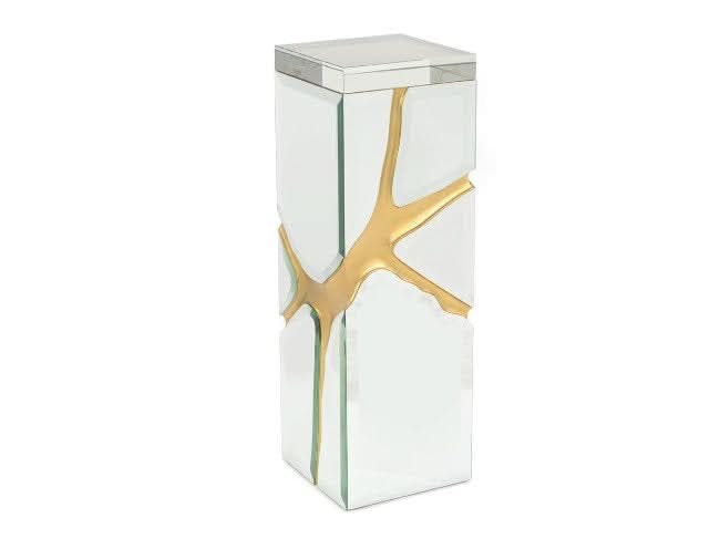 RAVINE BEVELED MIRROR PEDESTAL III