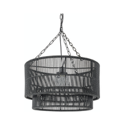 TANNER OUTDOOR PENDANT DRUM BLACK