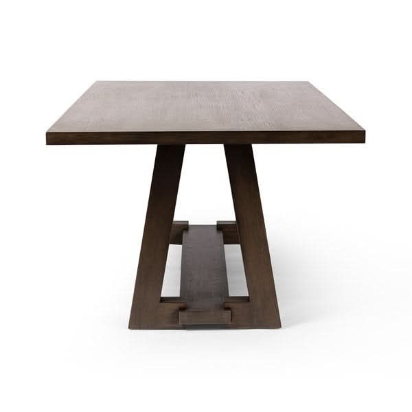 SILVERTON DINING TABLE-SIENNA BROWN OAK