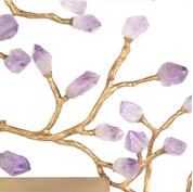BUDDING AMETHYST MIRROR